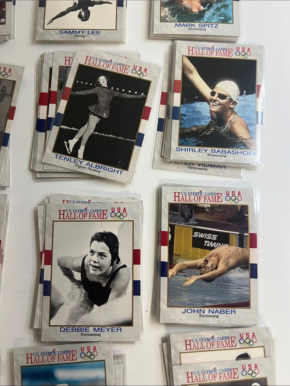 Vintage 90s US Olympics Hall of Fame Trading Cards - 20 Per Lot